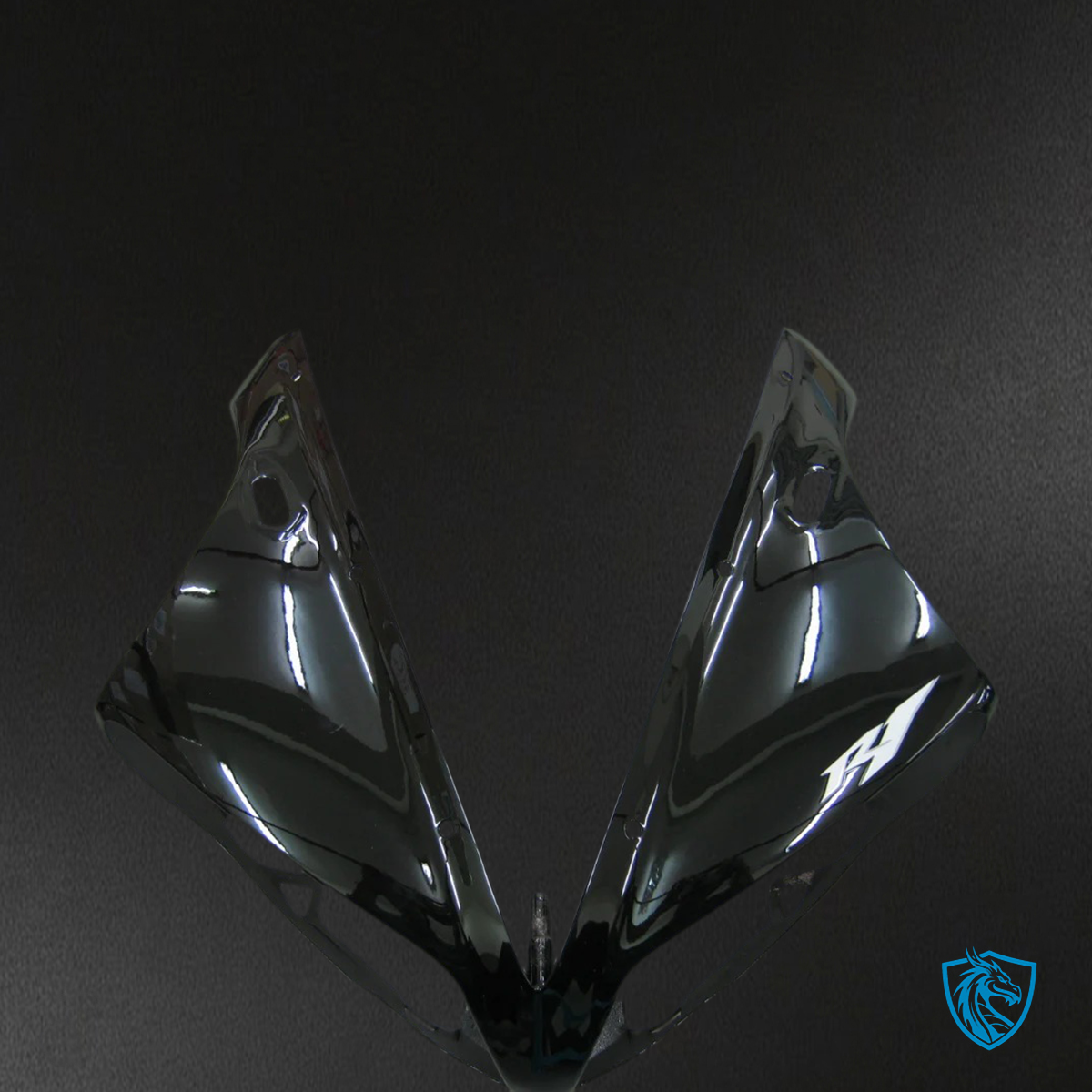 Yamaha YZF-R1 (2004-2006) Black with Logos - MERGEment Motorcycle Fairing Kit