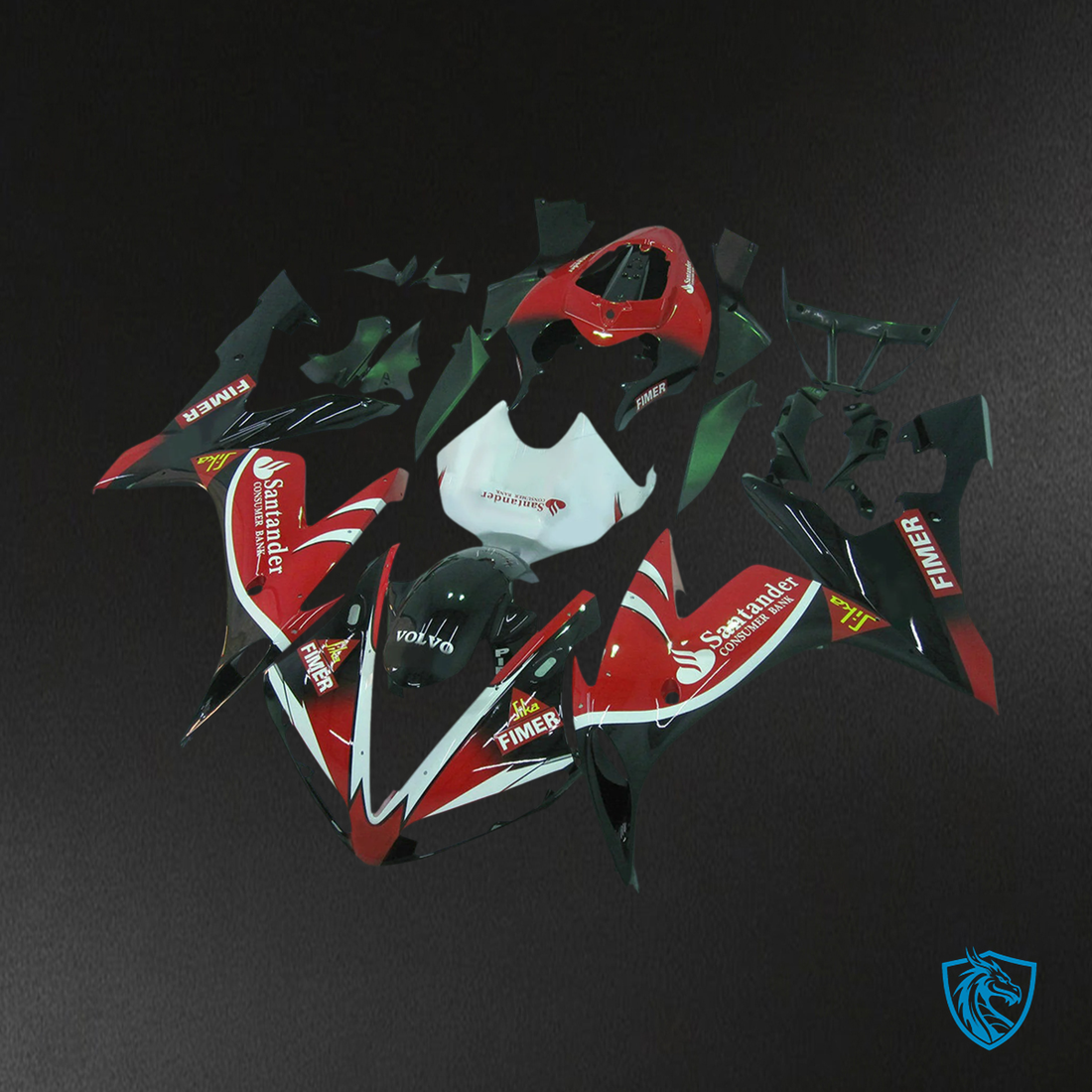 Yamaha YZF-R1 (2004-2006) Red - MERGEment Motorcycle Fairing Kit