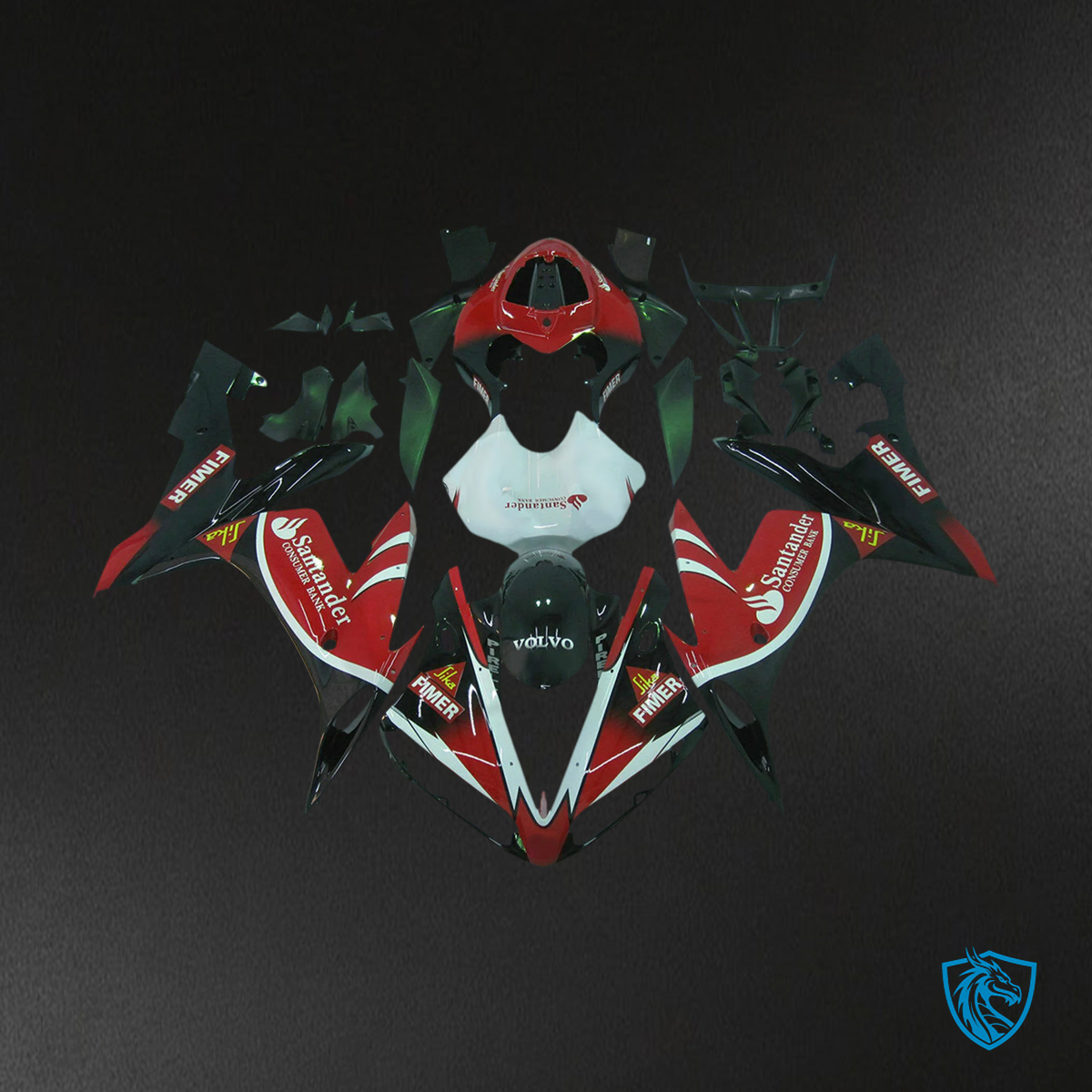 Yamaha YZF-R1 (2004-2006) Red - MERGEment Motorcycle Fairing Kit