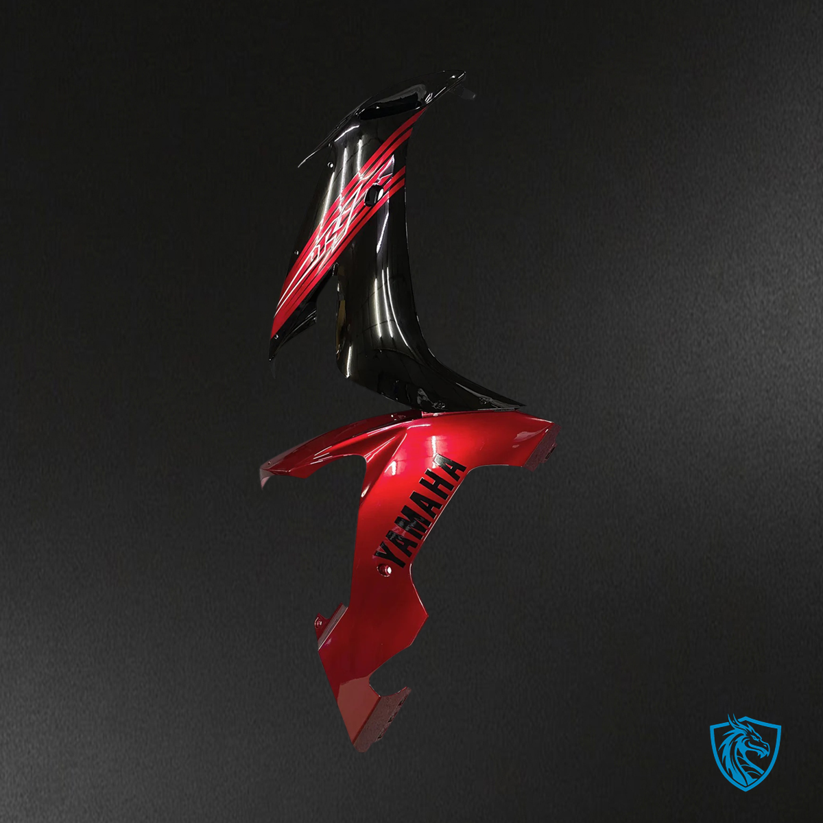Yamaha YZF-R1 (2004-2006) Red & Black - Custom ABS Fairing Kit
