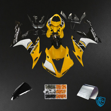 Yamaha YZF-R1 (2004-2006) Yellow & Black - Aftermarket Fairing Kit