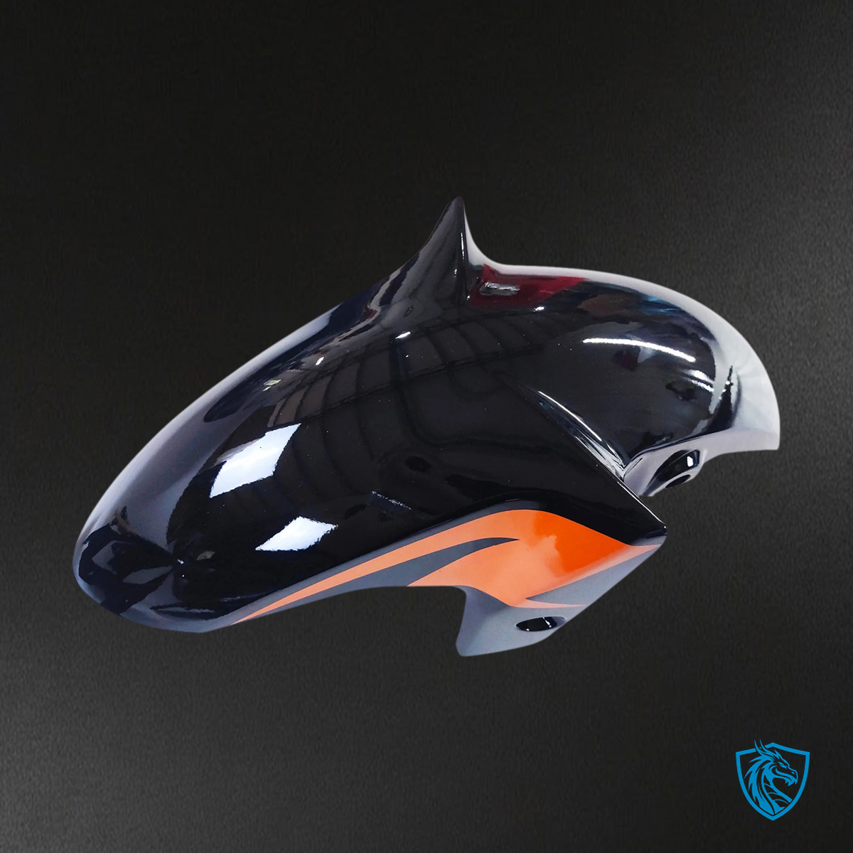 Yamaha YZF-R3 (2014-2018) R25 (2015-2017) Black & Orange - MERGEment Motorcycle Fairings Kit