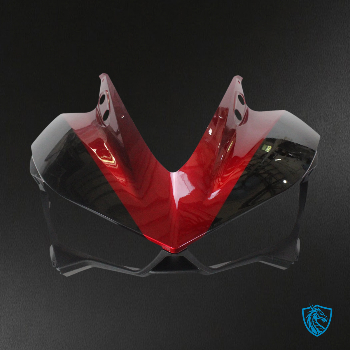 Yamaha YZF-R3 (2014-2018) R25 (2015-2017) Black & Red Style1 - Custom ABS Fairing Set