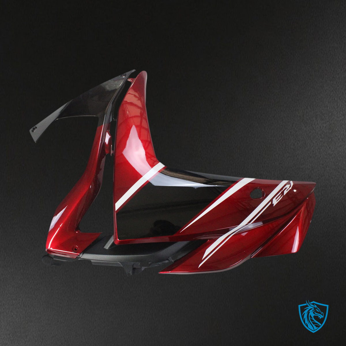 Yamaha YZF-R3 (2014-2018) R25 (2015-2017) Black & Red Style1 - Custom ABS Fairing Set