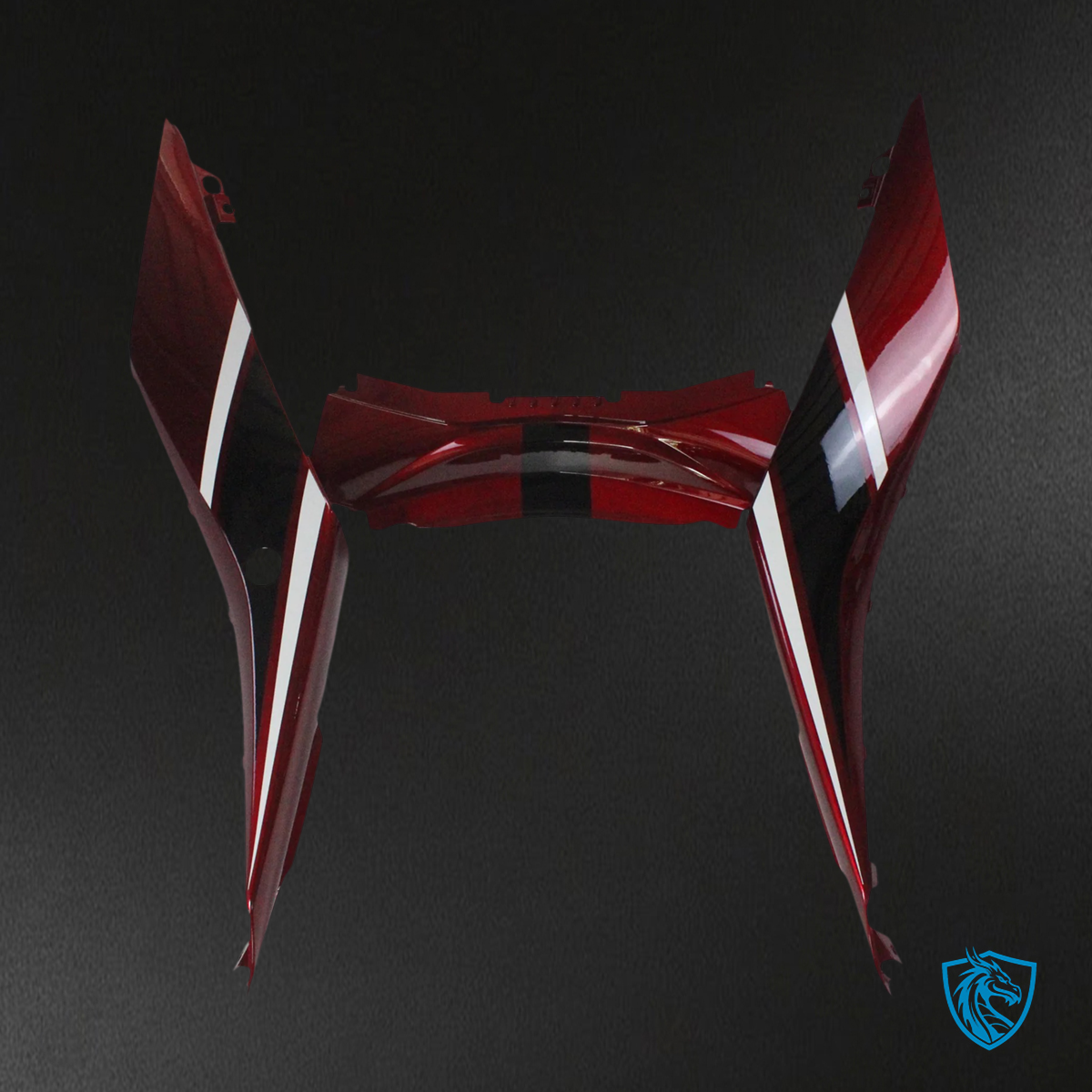 Yamaha YZF-R3 (2014-2018) R25 (2015-2017) Black & Red Style1 - Custom ABS Fairing Set