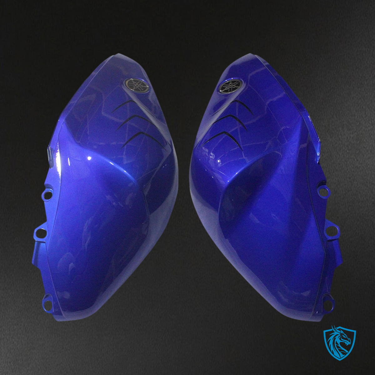 Yamaha YZF-R3 (2014-2018) R25 (2015-2017) Blue & Yellow Style3 - Custom ABS Fairing Set