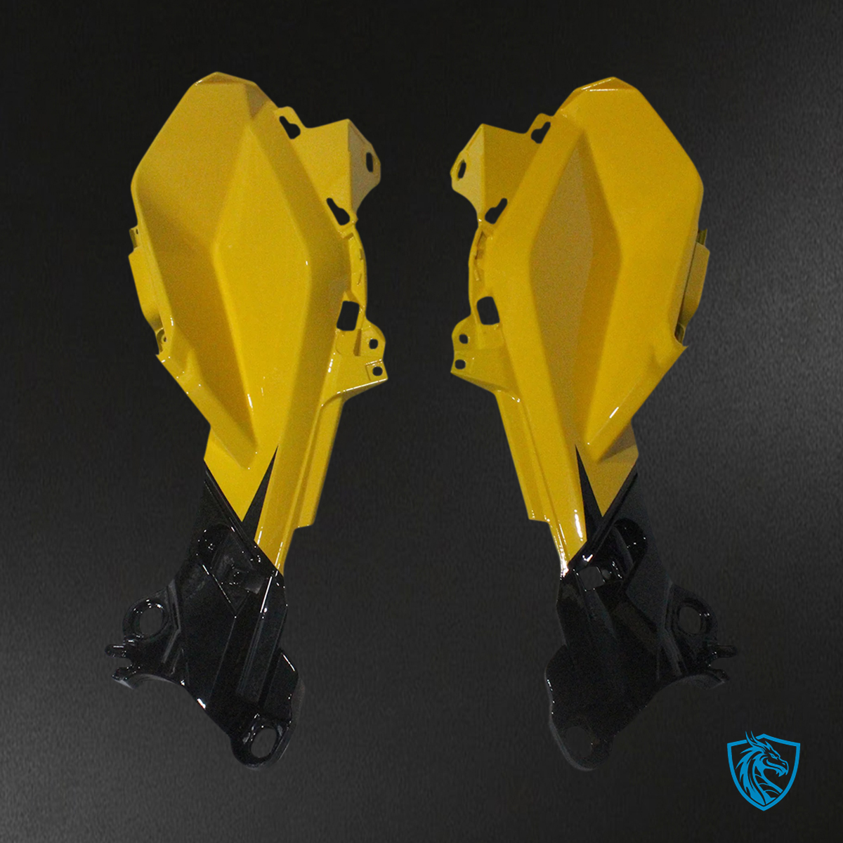 Yamaha YZF-R3 (2014-2018) R25 (2015-2017) Blue & Yellow Style3 - Custom ABS Fairing Set