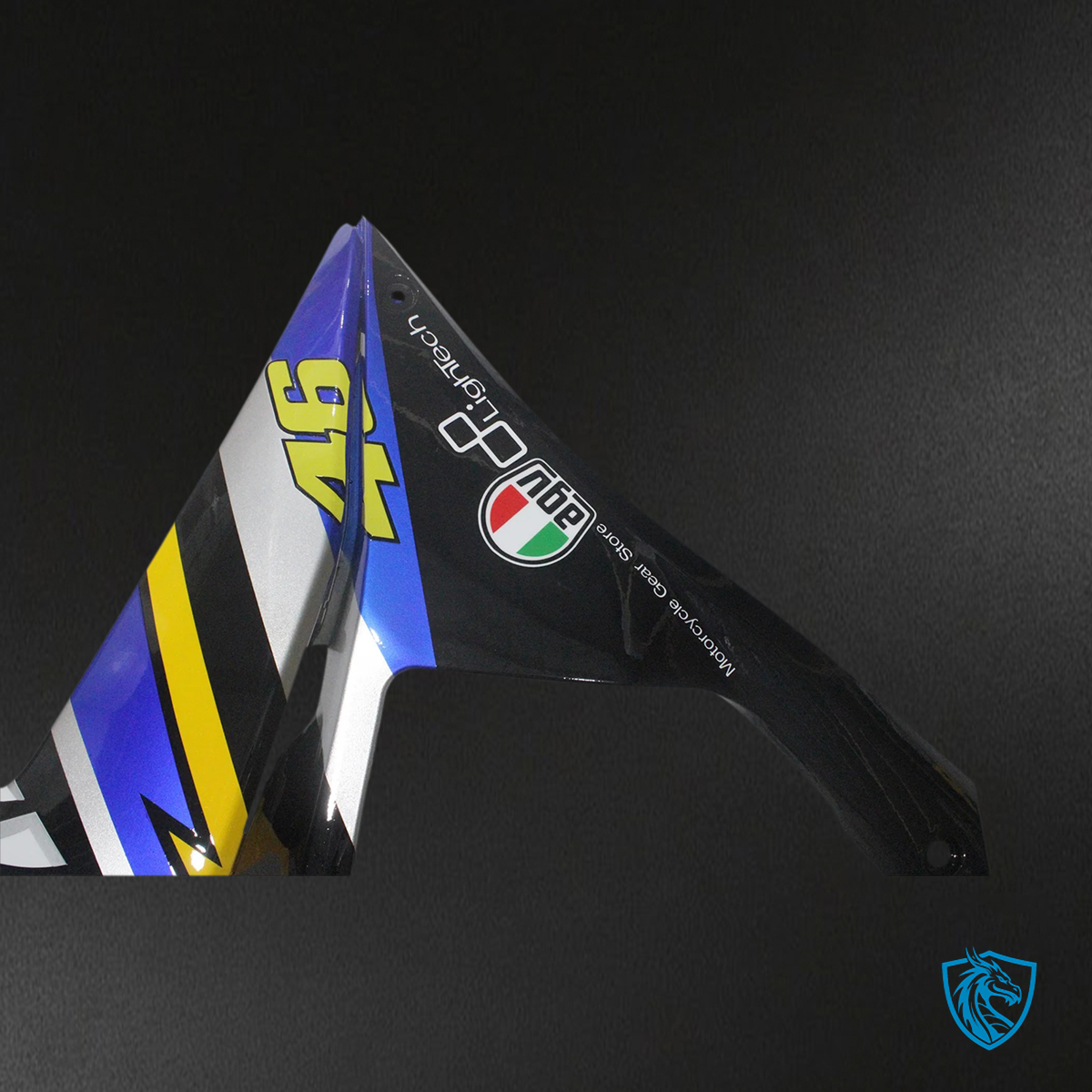 Yamaha YZF-R3 (2014-2018) R25 (2015-2017) Blue & Yellow Style3 - Custom ABS Fairing Set