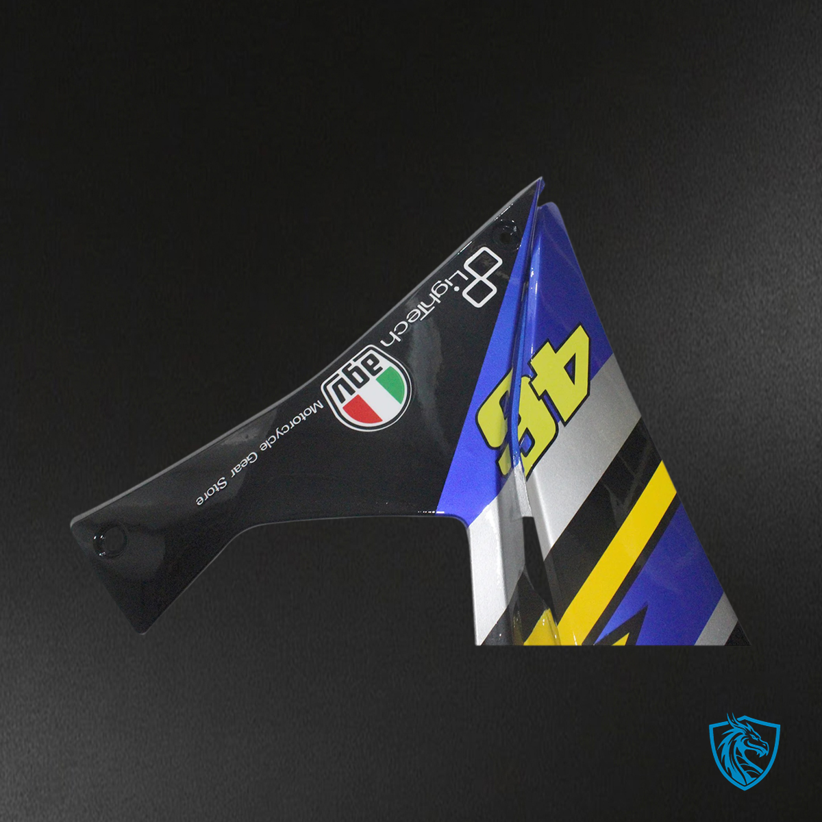 Yamaha YZF-R3 (2014-2018) R25 (2015-2017) Blue & Yellow Style3 - Custom ABS Fairing Set