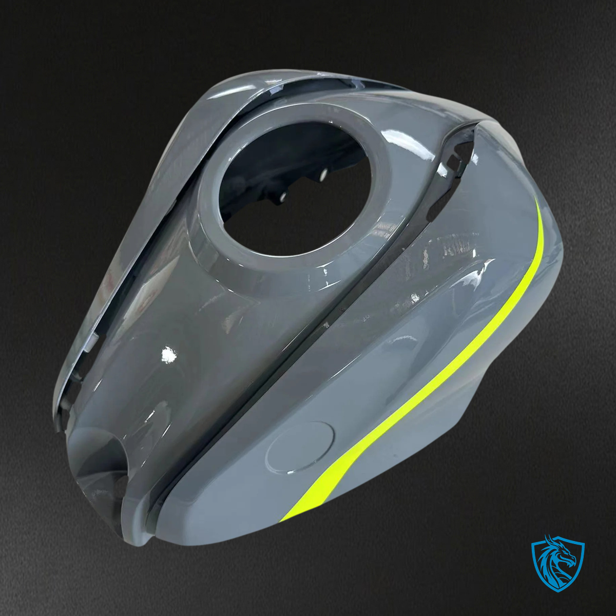 Yamaha YZF-R3 (2014-2018) R25 (2015-2017) Gray & Fluorescent Yellow Fairing Kit - Aftermarket ABS Bodywork