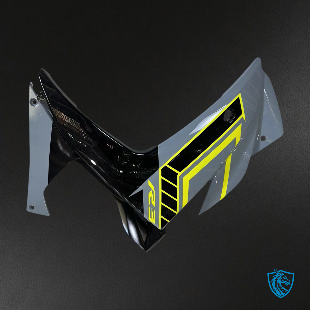 Yamaha YZF-R3 (2014-2018) R25 (2015-2017) Gray & Fluorescent Yellow Fairing Kit - Aftermarket ABS Bodywork