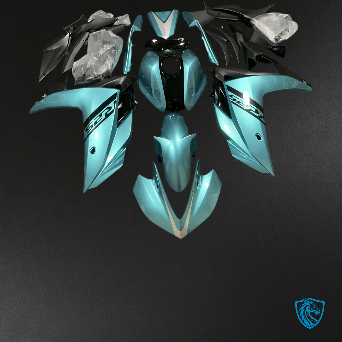 Yamaha YZF-R3 (2014-2018) R25 (2015-2017) Light Blue Fairing Kit | ABS Bodywork