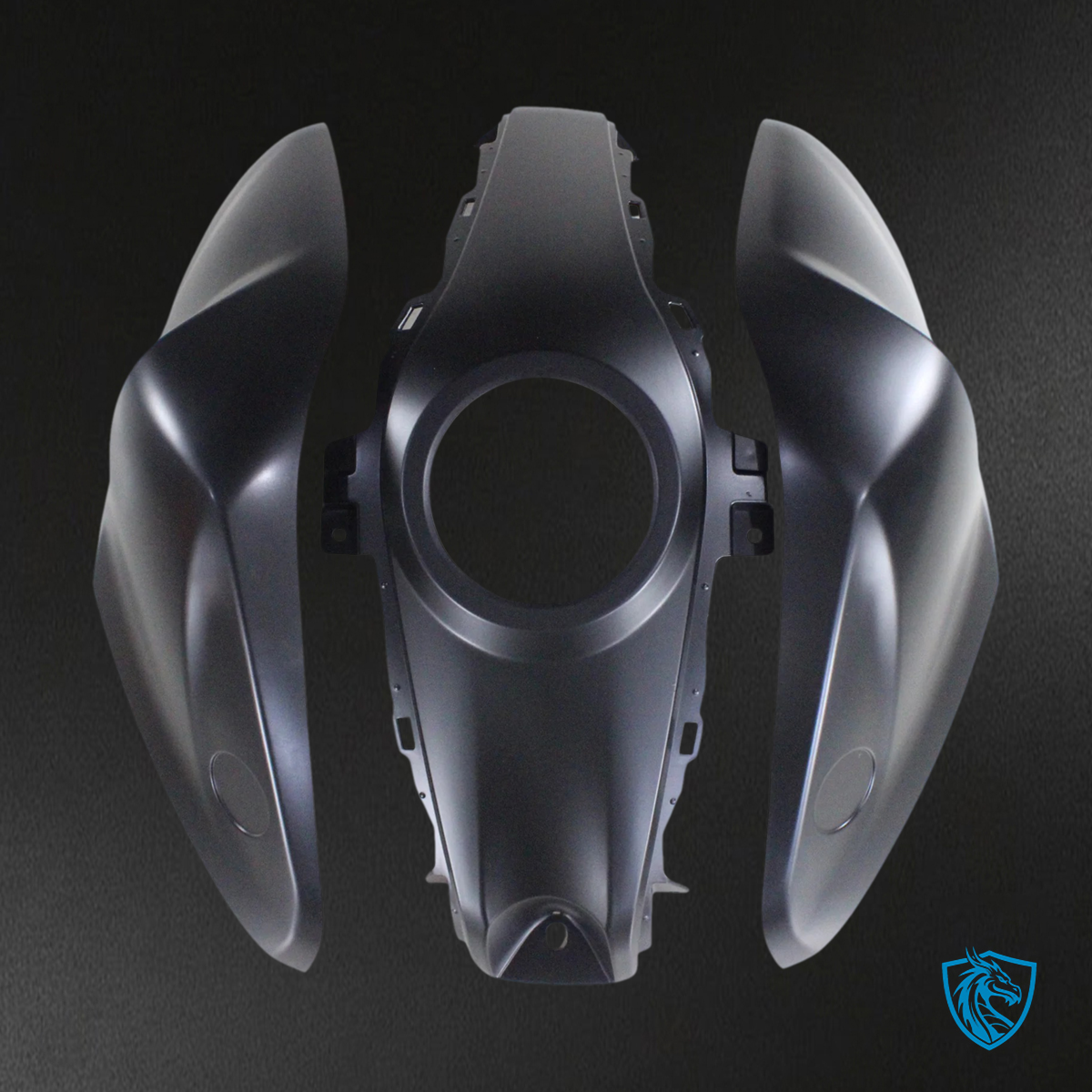 Yamaha YZF-R3 (2014-2018) R25 (2015-2017) Matte Black Fairing Kit - Aftermarket ABS Bodywork