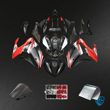 Yamaha YZF-R3 (2014-2018) R25 (2015-2017) Matte Red & Black Fairing Kit | ABS Bodywork