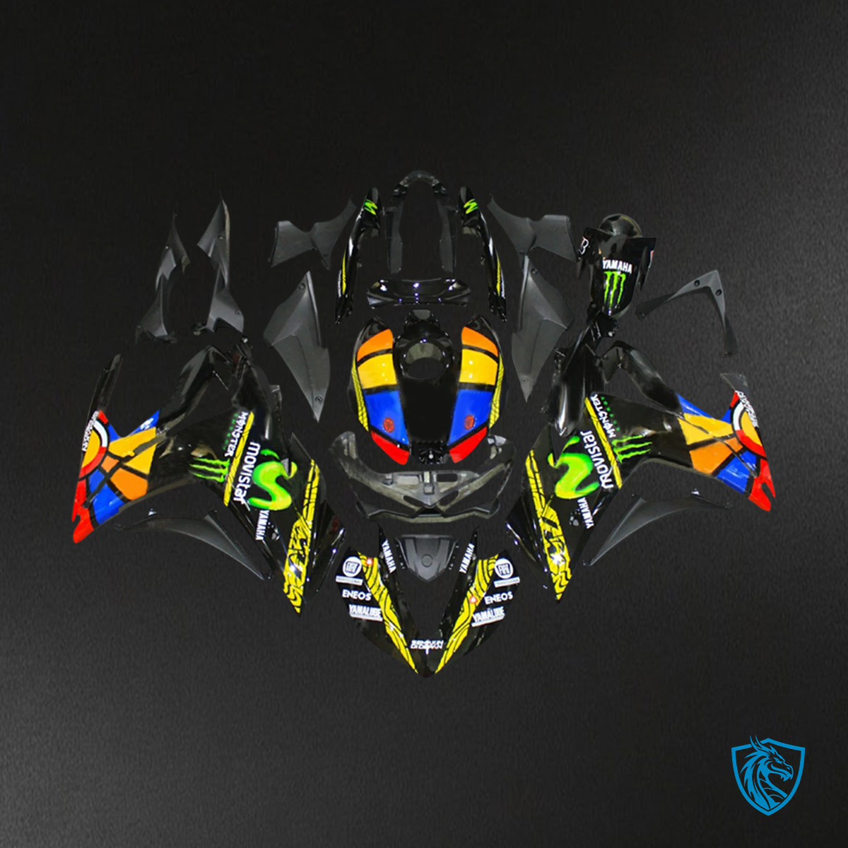 Yamaha YZF-R3 (2014-2018) R25 (2015-2017) Multicolor Fairing Kit - Aftermarket ABS Bodywork