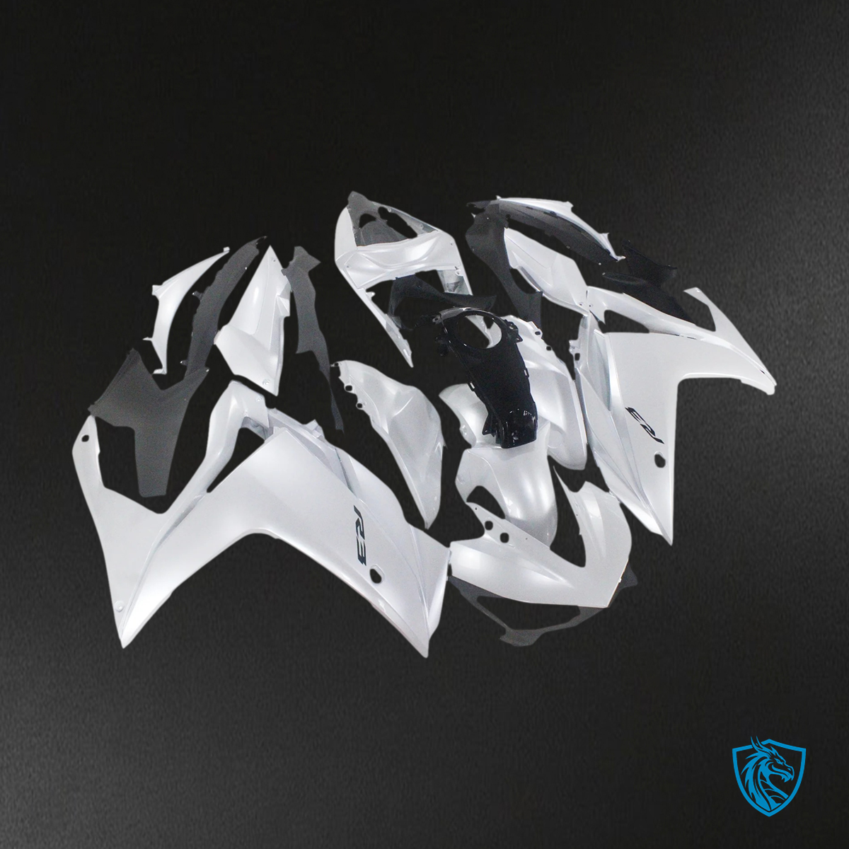 Yamaha YZF-R3 (2014-2018) R25 (2015-2017) Pearl White - MERGEment Motorcycle Fairings Kit