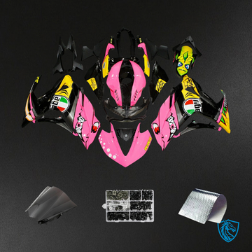 Yamaha YZF-R3 (2014-2018) R25 (2015-2017) Pink & Yellow Fairing Kit | ABS Bodywork