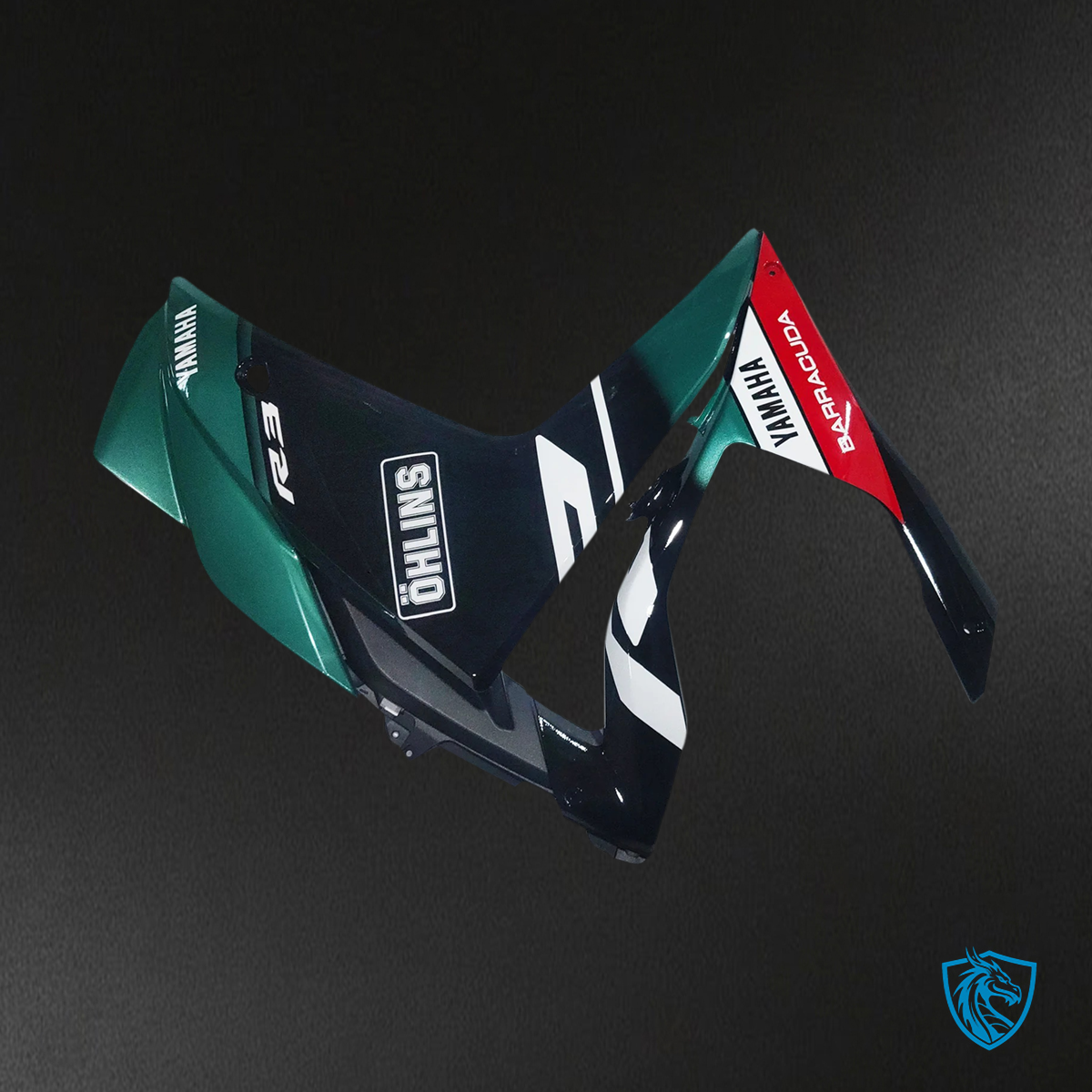 Yamaha YZF-R3 (2014-2018) R25 (2015-2017) blue & black - MERGEment Motorcycle Fairings Kit