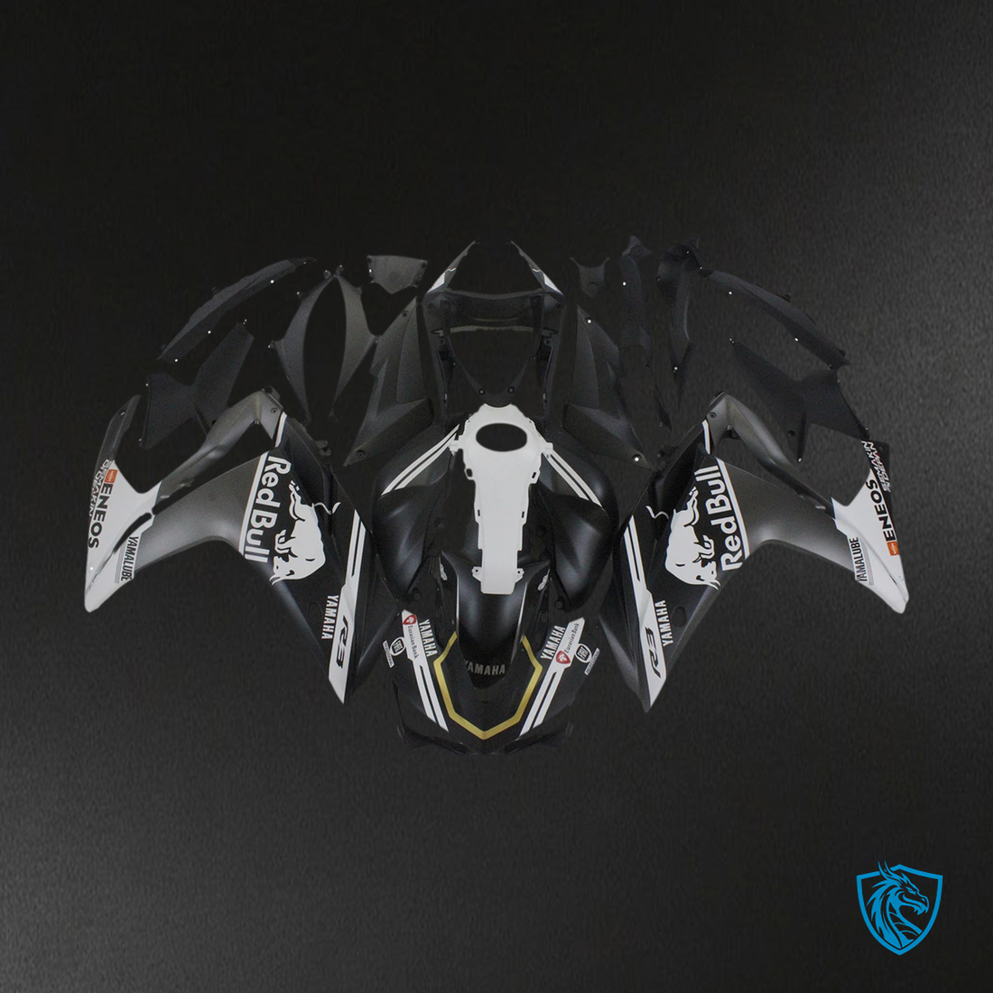 Yamaha YZF-R3 (2015-2017) R25 (2014-2018) Black - Custom ABS Fairing Set
