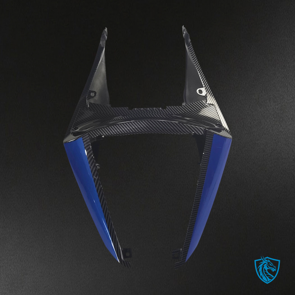 Yamaha YZF-R3 R25 (2019-2021) Carbon Fiber Black & Silver - MERGEment Motorcycle Fairings Kit