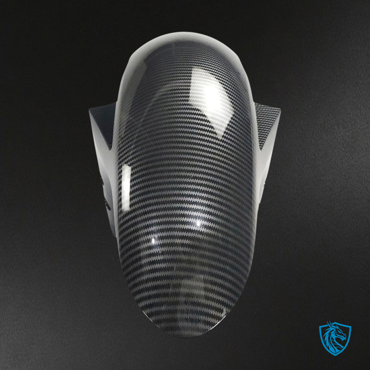 Yamaha YZF-R3 R25 (2019-2021) Carbon Fiber Black & Silver - MERGEment Motorcycle Fairings Kit