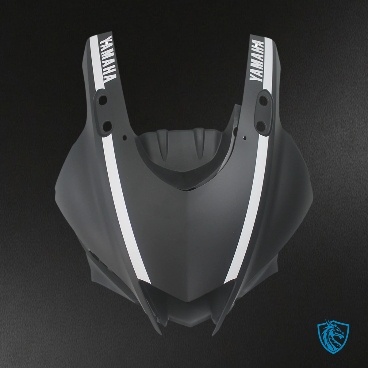 Yamaha YZF-R3 R25 (2019-2021) matte black & White line Fairing Kit | ABS Bodywork