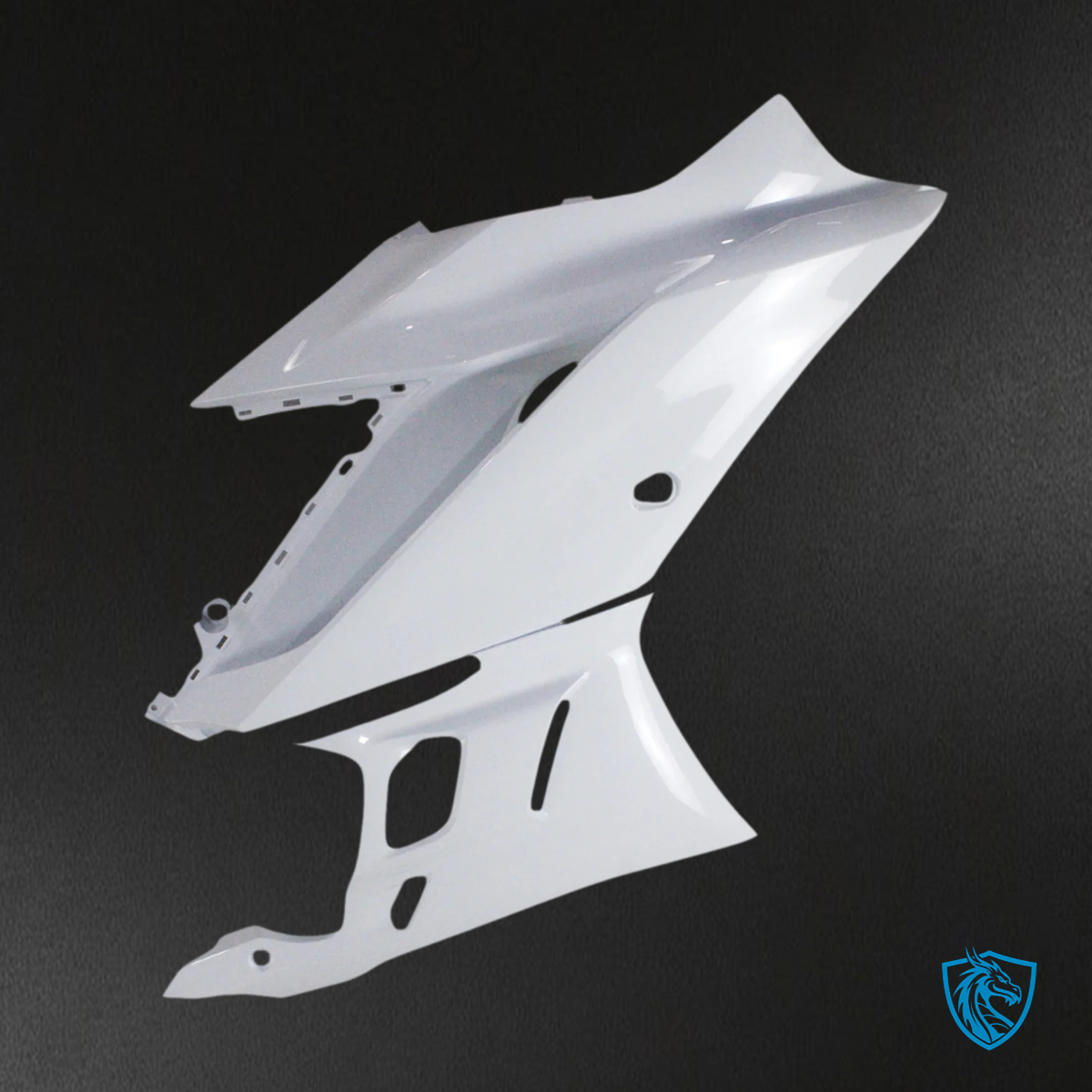 Yamaha YZF-R3 R25 (2019-2021) White Fairing Kit - Aftermarket ABS Bodywork
