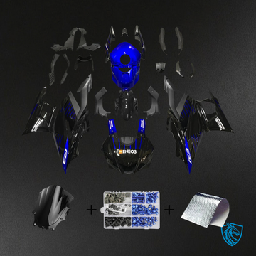 Yamaha YZF-R3 R25 (2022-2024) Black & Blue - MERGEment Motorcycle Fairings Kit