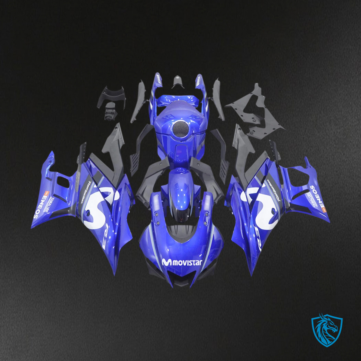 Yamaha YZF-R3 R25 (2022-2024) Blue Style1 Fairing Kit | ABS Bodywork