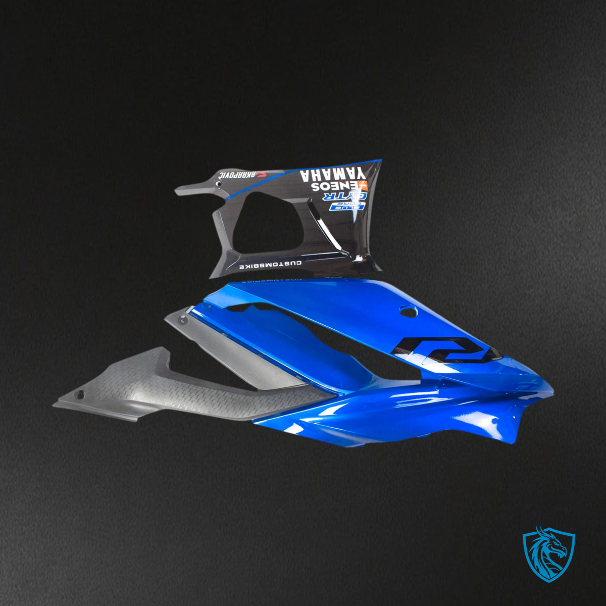Yamaha YZF-R3 R25 (2022-2024) Blue Style8 - MERGEment Motorcycle Fairings Kit