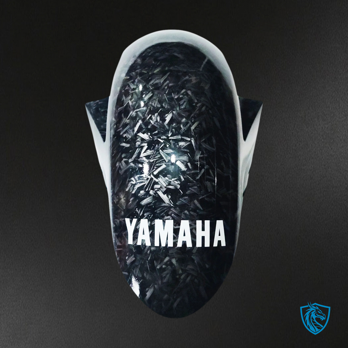 Yamaha YZF-R3 R25 (2022-2024) Blue & Marble Carbon fiber - MERGEment Motorcycle Fairings Kit