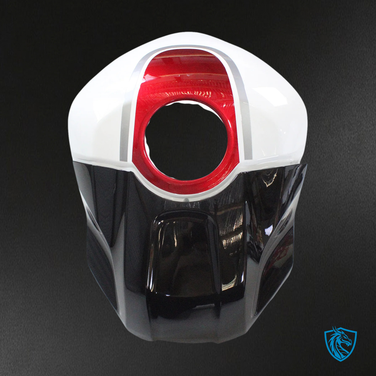 Yamaha YZF-R3 R25 (2022-2024) White, Dark Red & Black Fairing Kit | ABS Bodywork