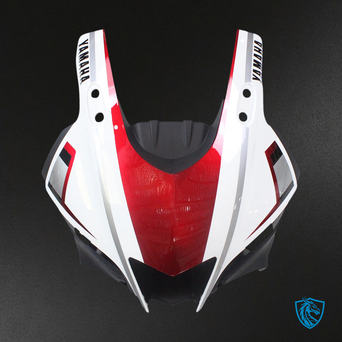 Yamaha YZF-R3 R25 (2022-2024) White, Dark Red & Black Fairing Kit | ABS Bodywork