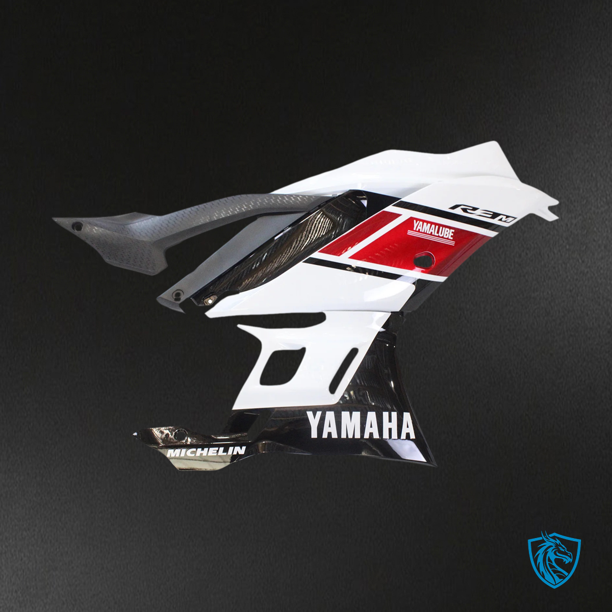 Yamaha YZF-R3 R25 (2022-2024) White, Dark Red & Black Fairing Kit | ABS Bodywork