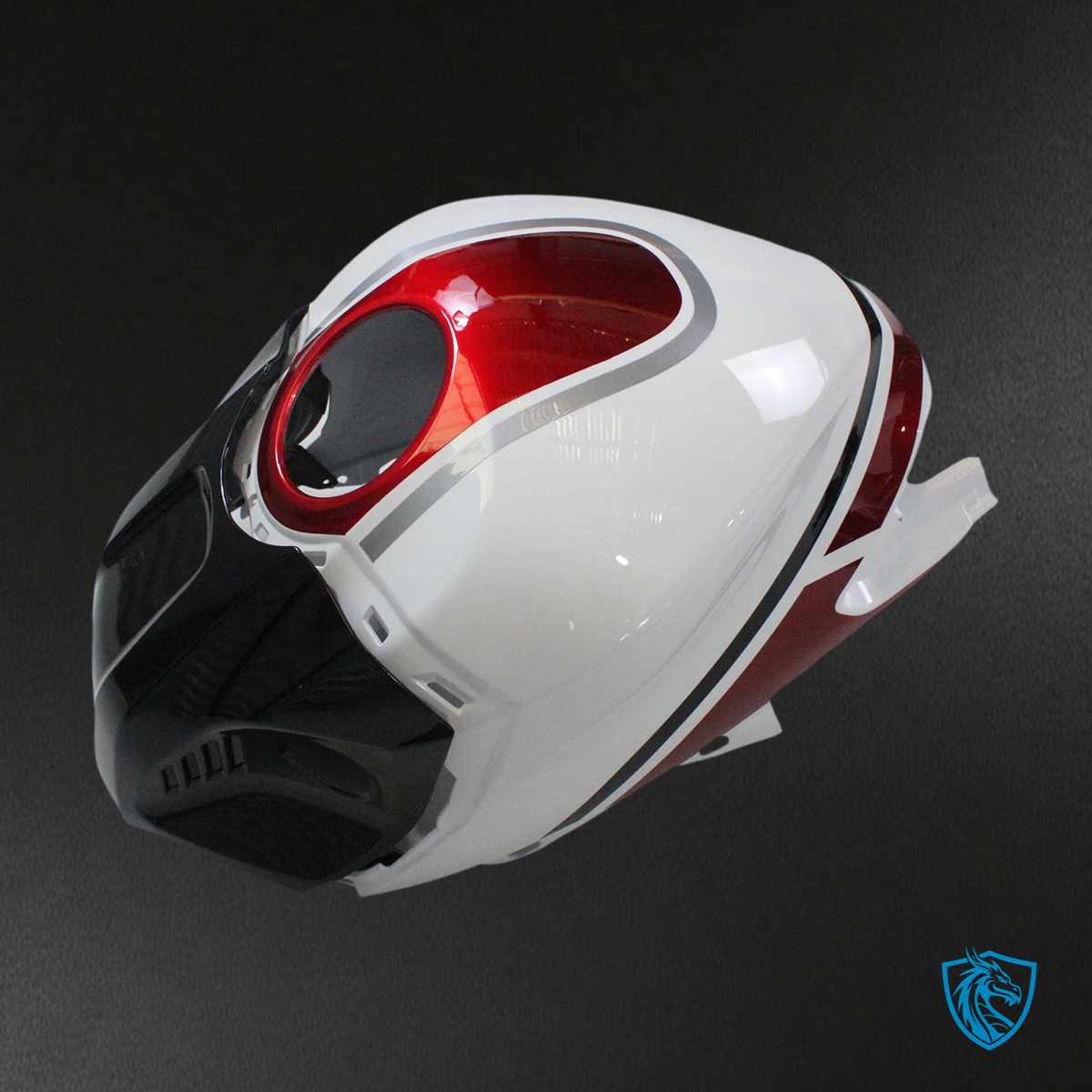Yamaha YZF-R3 R25 (2022-2024) White, Dark Red & Black Fairing Kit | ABS Bodywork