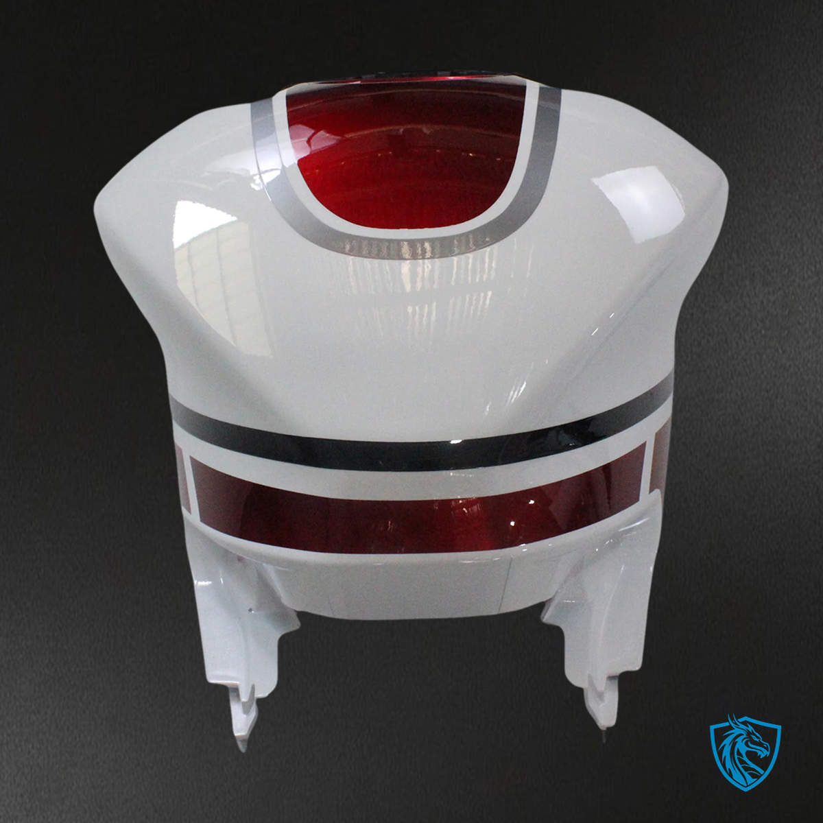 Yamaha YZF-R3 R25 (2022-2024) White, Dark Red & Black Fairing Kit | ABS Bodywork