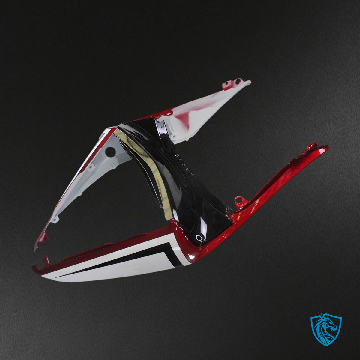 Yamaha YZF-R3 R25 (2022-2024) White, Dark Red & Black Fairing Kit | ABS Bodywork