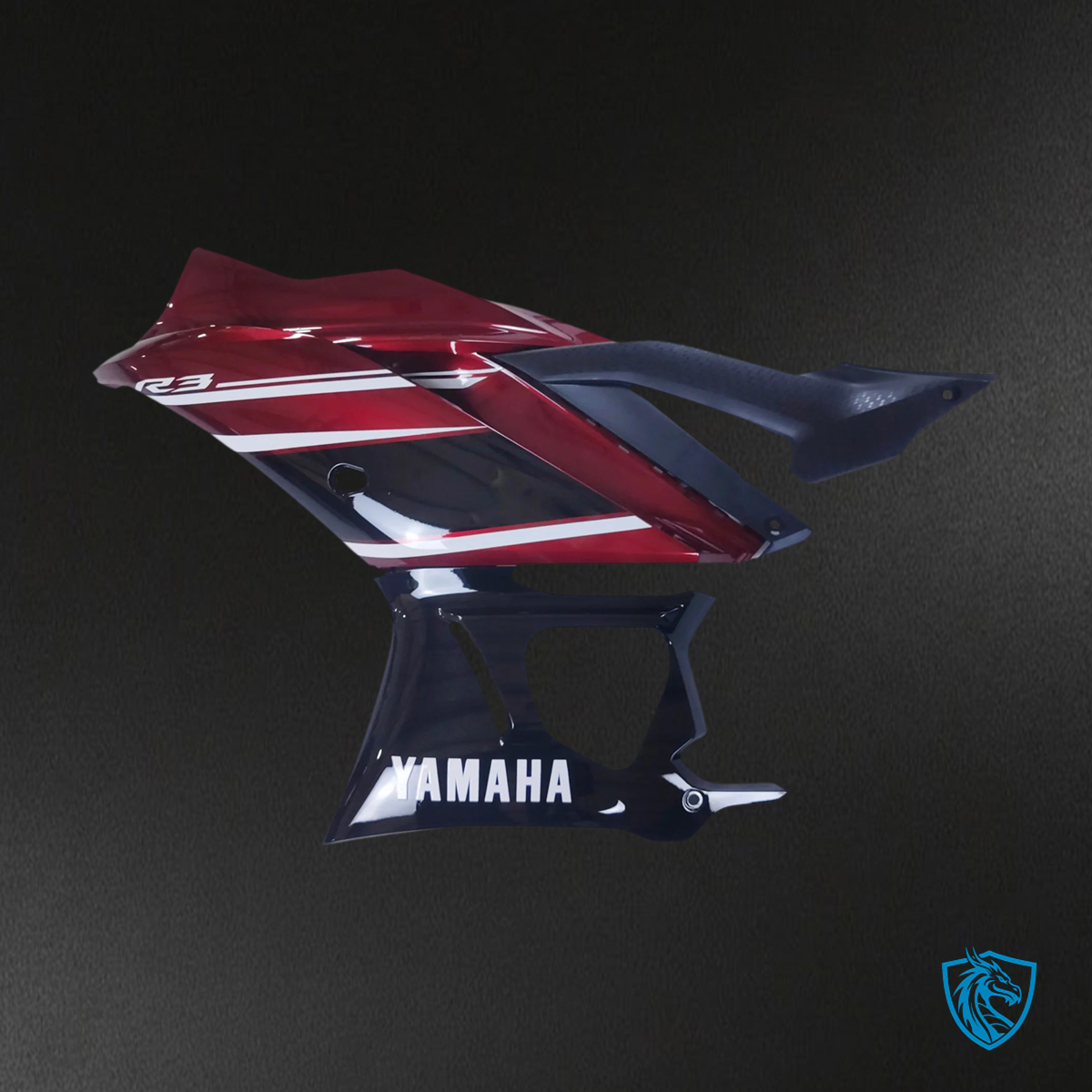 Yamaha YZF-R3 R25 (2022-2024) Red - Custom ABS Fairing Set