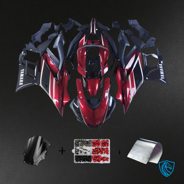 Yamaha YZF-R3 R25 (2022-2024) Red - Custom ABS Fairing Set