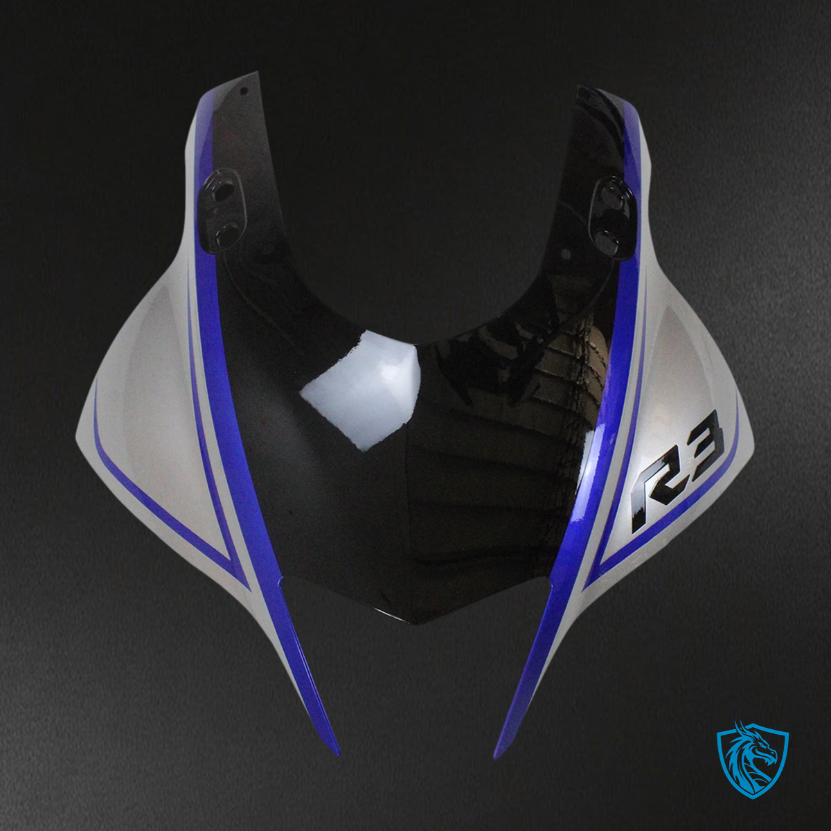 Yamaha YZF-R3 R25 (2022-2024) Sliver & Black Fairing Kit | ABS Bodywork