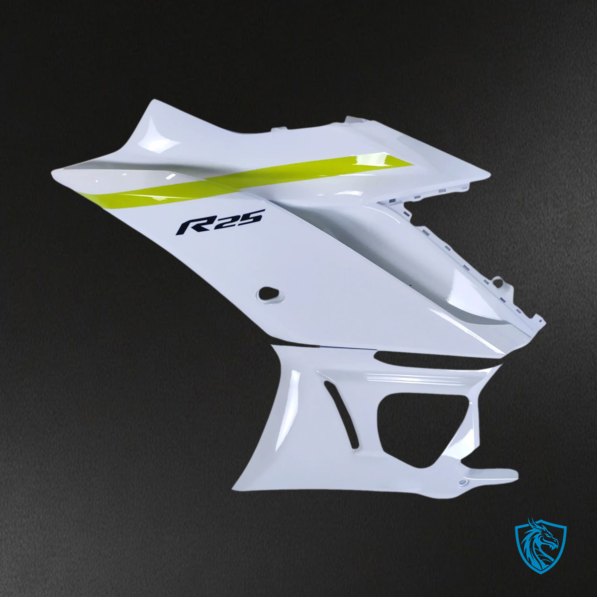 Yamaha YZF-R3 R25 (2022-2024) White - MERGEment Motorcycle Fairings Kit