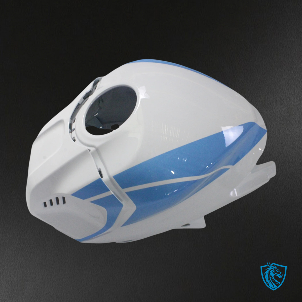 Yamaha YZF-R3 R25 (2022-2024) White & Blue Style2 - MERGEment Motorcycle Fairings Kit
