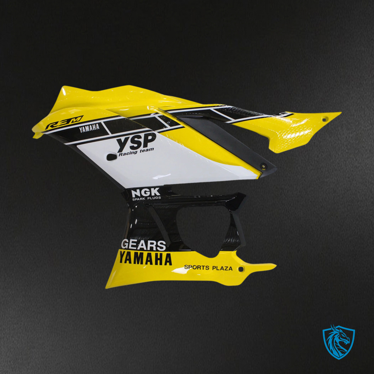Yamaha YZF-R3 R25 (2022-2024) Yellow & White Fairing Kit | ABS Bodywork