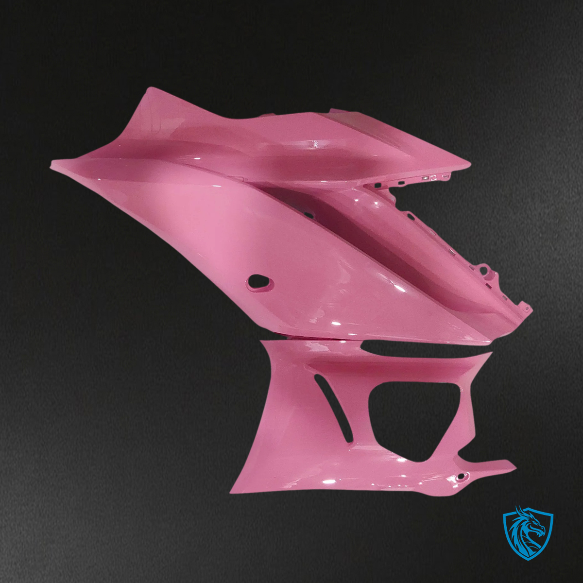 Yamaha YZF-R3 & R25 (2022-2024) Black & Pink Fairing Kit - Aftermarket ABS Bodywork