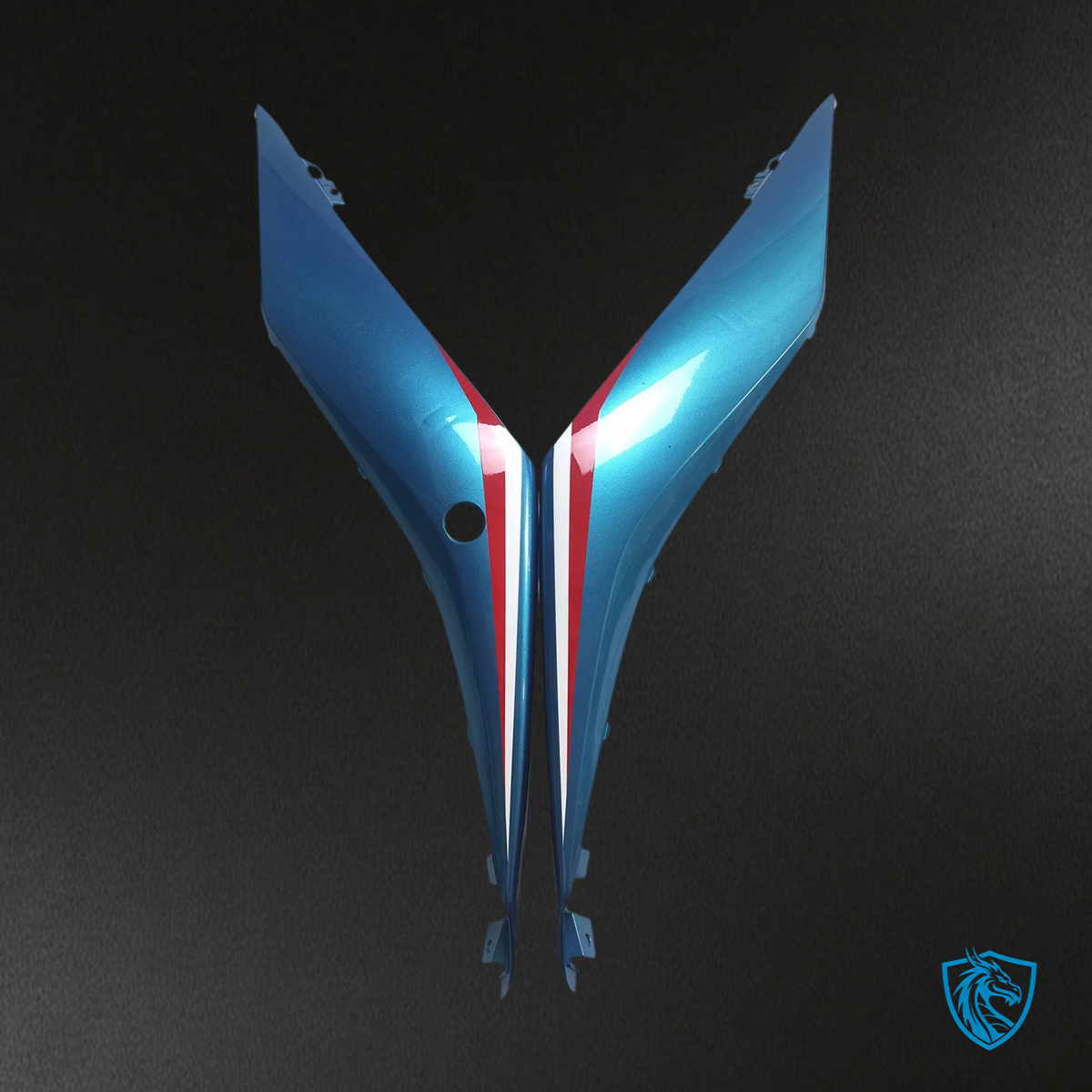 Yamaha YZF-R3 & R25 (2022-2024) Blue & Black Fairing Kit - Aftermarket ABS Bodywork