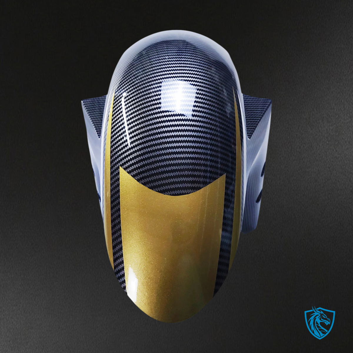 Yamaha YZF-R3 & R25 (2022-2024) Carbon Fiber Black, Gold, White & Red - Custom ABS Fairing Set