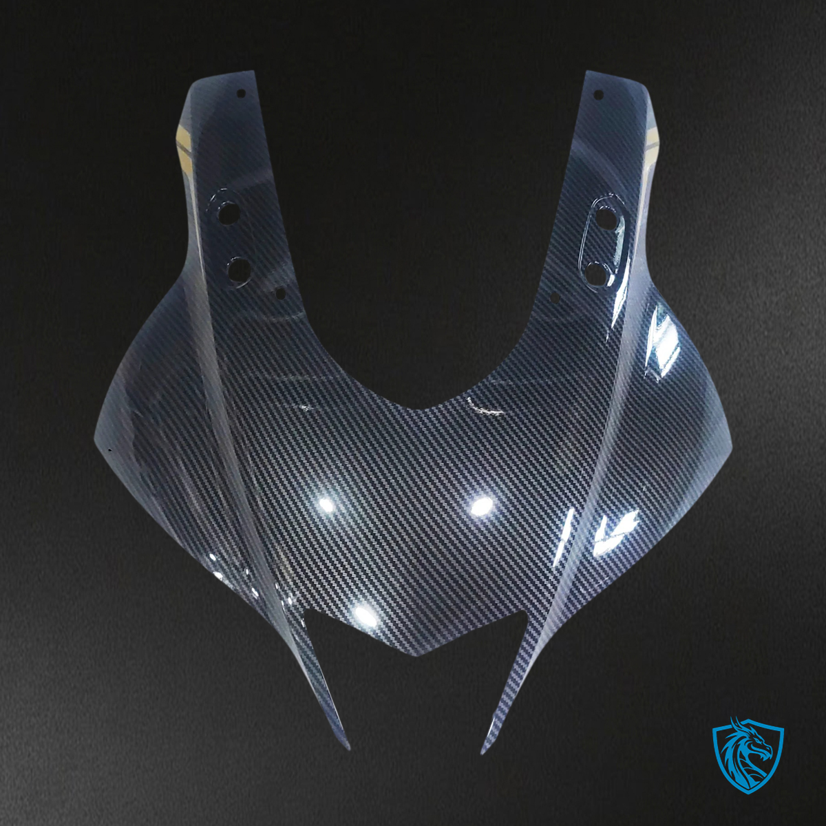 Yamaha YZF-R3 & R25 (2022-2024) Carbon Fiber Black, Gold & Yellow Fairing Kit | ABS Bodywork