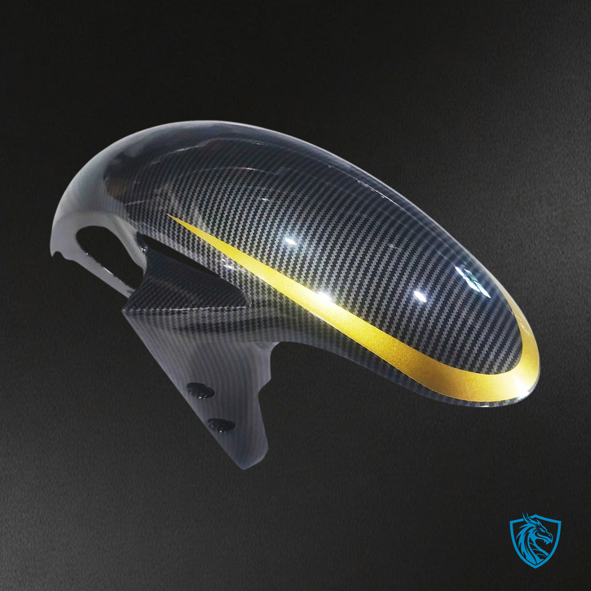 Yamaha YZF-R3 & R25 (2022-2024) Carbon Fiber Black, Gold & Yellow Fairing Kit | ABS Bodywork