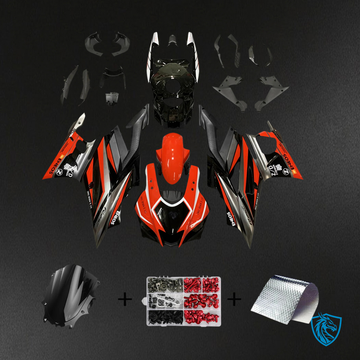 Yamaha YZF-R3 & R25 (2022-2024) Red & Dark Gray Fairing Kit | ABS Bodywork