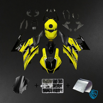 Yamaha YZF-R3 & R25 (2022-2024) Yellow & Black Fairing Kit | ABS Bodywork